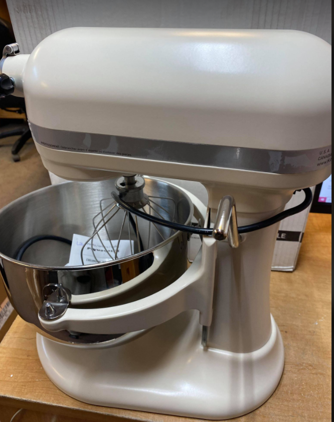 kitchenaid fresh linen mixer